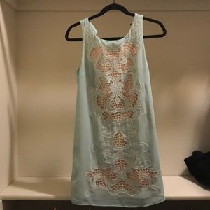 Ark & Co Blue Lace Dress
